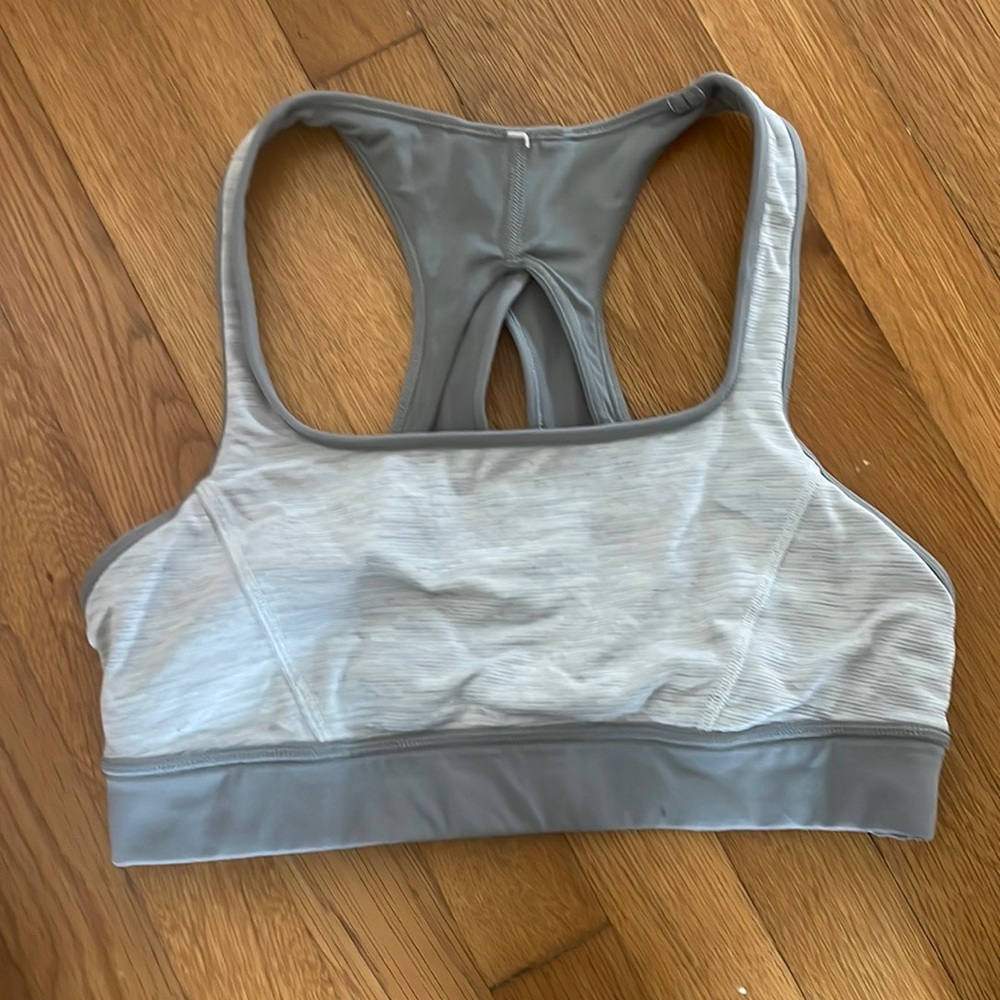 Keyhole sports bra